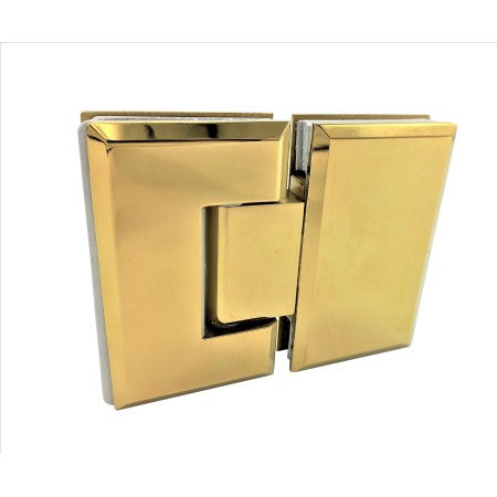 Balama sticla-sticla 180°,  cu cant gold