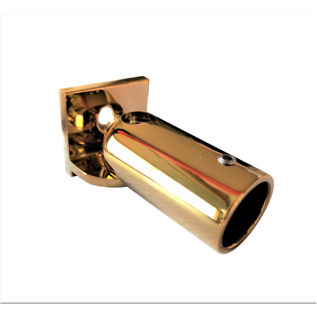 Conector stabilizare  țeavă-perete, reglabil gold