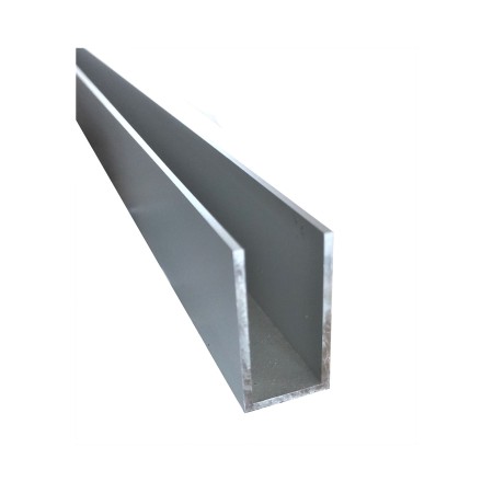 Profil U (aluminiu)  20x40x2mm anodizat