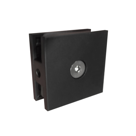 Set (kit) dus glisant  cu panou fix 180°, sticla  (8-10mm), lucios